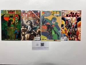 4 Justice Society Of America DC Comic Books # 1 2 3 6 Wonder Woman 10 JS43