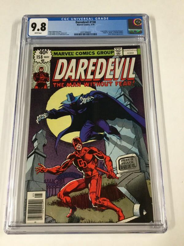 Daredevil 158 Cgc 9.8 White Pages Perfect Centering 2031384002 Marvel