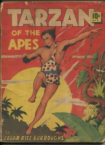 TARZAN OF THE APES #5 1939-DELL-P/FR