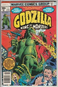 Godzilla King of the Monsters #1 (Aug-77) VF/NM High-Grade Lynchburg CERTIFICATE