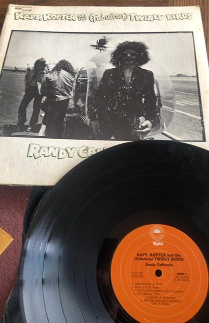 KAPT. KOPTER& the (fabulous) Twirly birds, LP, Randy California, good