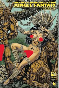 Jungle Fantasy: Survivors #9 Wraparound Nude Cover (2018)  NM
