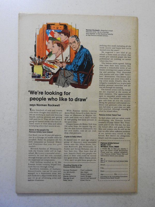 The X-Men #53 (1969) VG Condition cover and 1st wrap detached top staple