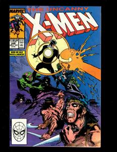 12 Uncanny X-Men Comics # 243 245 246 247 248 249 250 251 252 253 254 255 SM13