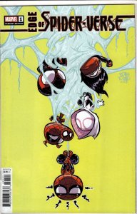 Edge of Spider-Verse #1 Young Cover (2023) Spider-Rex