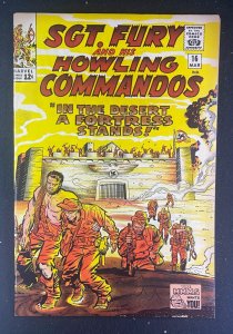 Sgt. Fury (1963) #15 FN+ (6.5) Jack Kirby