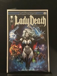 Lady Death: Cataclysmic Majesty #1 signed by Brian Pulido with COA