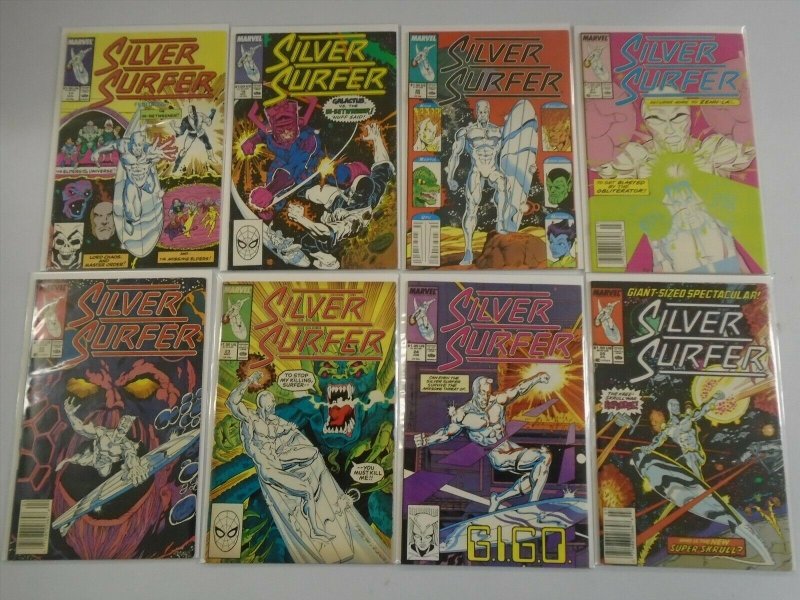 Silver Surfer Comic Lot (2nd Series) #1-49 (42 DIFF) - AVG 7.0 FN/VF  - 1987-91