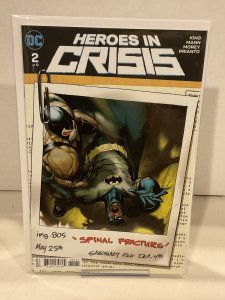 Heroes In Crisis 2  Ryan Sook “Photo” Variant  9.0 (our highest grade)