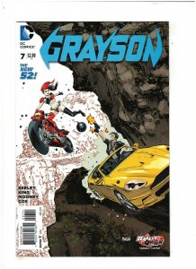 Grayson #7 NM- 9.2 DC Comics New 52 Harley Quinn Variant 2015 Nightwing 