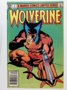 Wolverine #4 NEWSSTAND, Final issue of the first Wolverine solo series 
