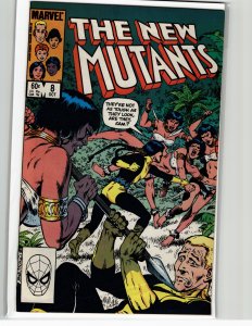 The New Mutants #8 (1983) New Mutants [Key Issue]