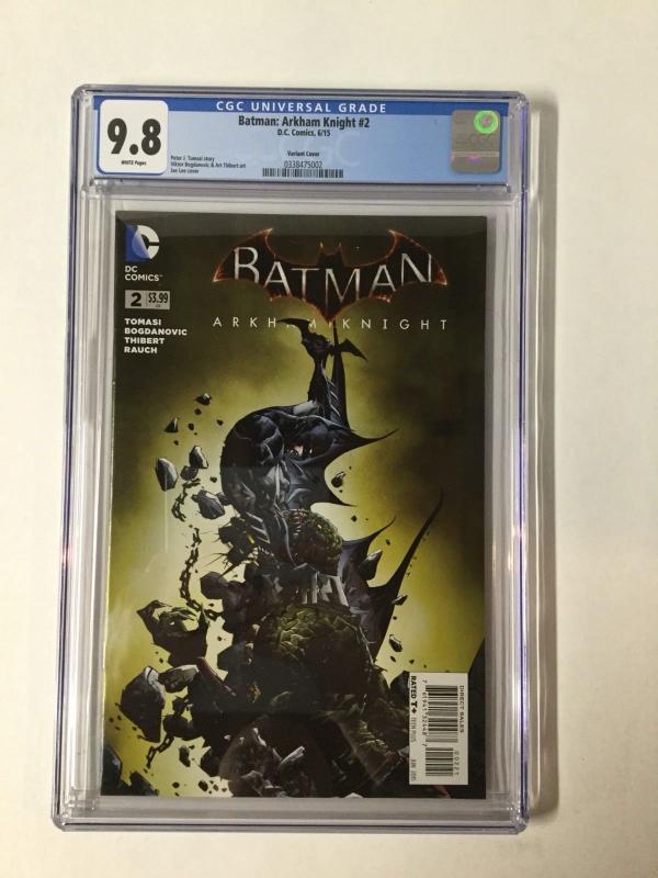 Batman Arkham Knight 2 Cgc 9.8 Jae Lee Variant