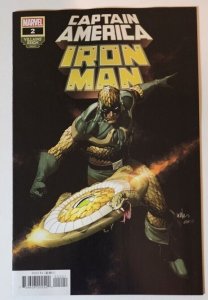 Captain America Iron Man #2 Cover B Yu Marvel 2022 EB223