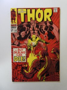 Thor #153 (1968) FN/VF condition