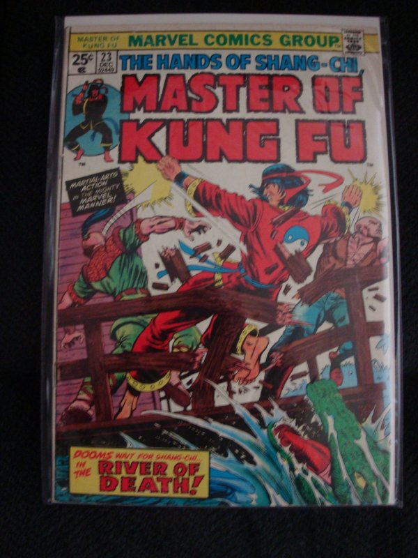 Master of Kung Fu #23 Shang-Chi Al Milgrom Cover & Art