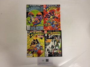 4 Superman DC Comic Books #580 589 593 595 61 TJ18