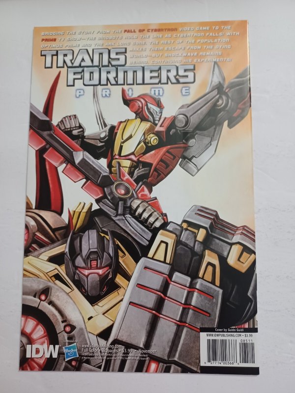 Transformers Regeneration One #85 B Variant - IDW - 2012 - NM