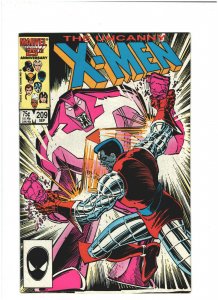 Uncanny X-Men #209 VF- 7.5 Marvel Comics 1986 Colossus vs. Nimrod