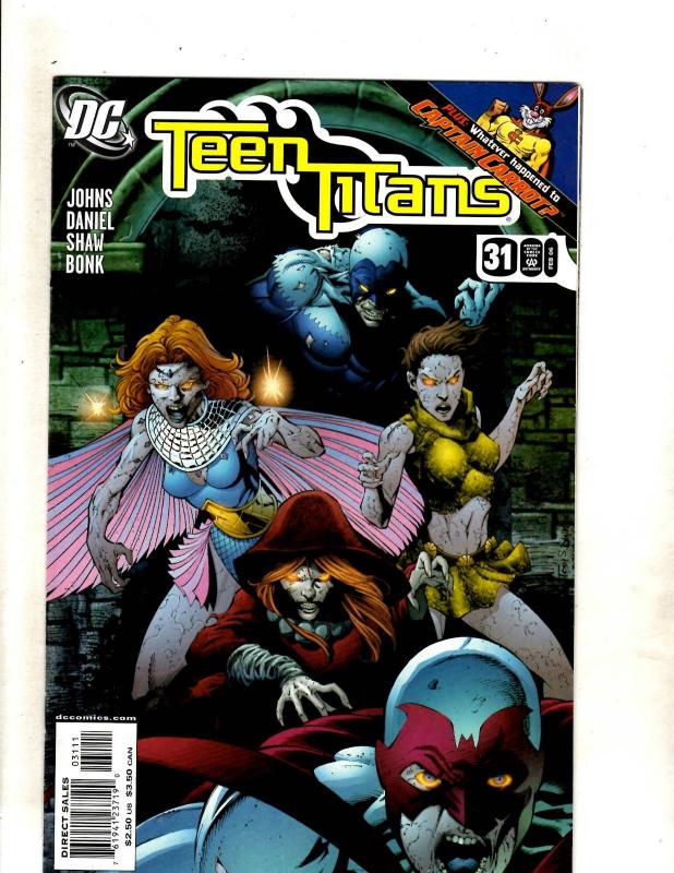 Lot Of 10 Teen Titans DC Comic Books # 30 31 56 57 60 61 62 63 64 65 Robin J329 