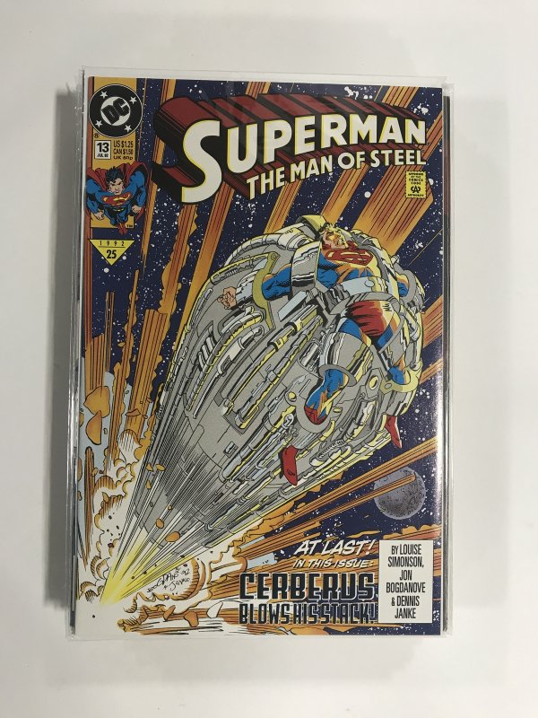 Superman: The Man of Steel #13 (1992) NM3B108 NEAR MINT NM