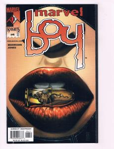 Lot Of 4 Marvel Boy Marvel Knights Comic Books # 1 2 3 4 Morrison Jones CH15