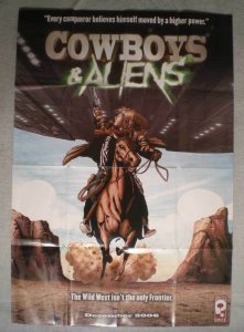 COWBOYS & ALIENS Promo Poster, 27x39, 2006, Unused, more Promos in store