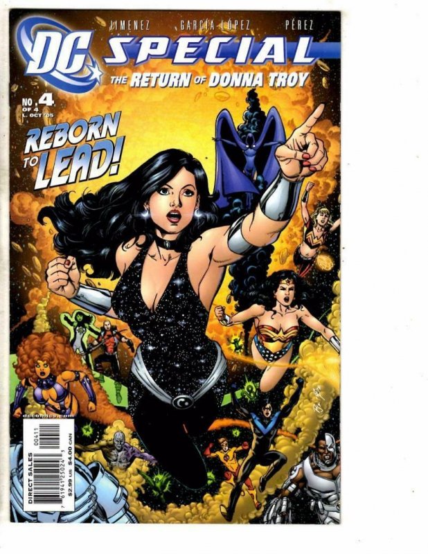 RETURN of DONNA TROY #1 2 3 4, NM+, Wonder Woman, 2005, more WW in store