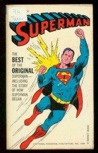SUPERMAN PAPERBACK 1966-1st PRINTING-BRAINIAC-LOIS LANE VG