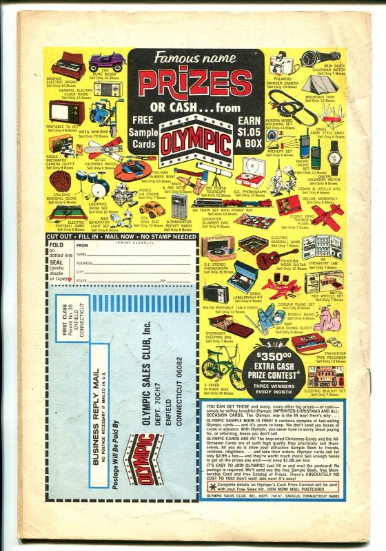 Yogi Bear #1  1970 - Charlton  -FN/VF - Comic Book