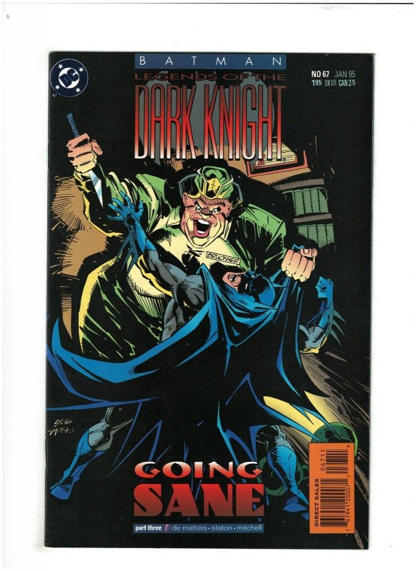 Batman Legends of the Dark Knight #67 VF/NM 9.0 DC Comics 1995 