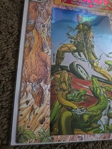 Turok: Dinosaur Hunter #1 (1993)  Chromium Foil Cover - 1st Mon-Ark