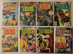 DC War Comics mixed bronze-age comics lot 40 diff avg 5.0 (1976-80)