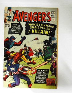 Avengers (1963 series)  #15, Fine- (Actual scan)