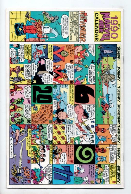 Marvel Age #95 - (Marvel, 1990) - FN/VF