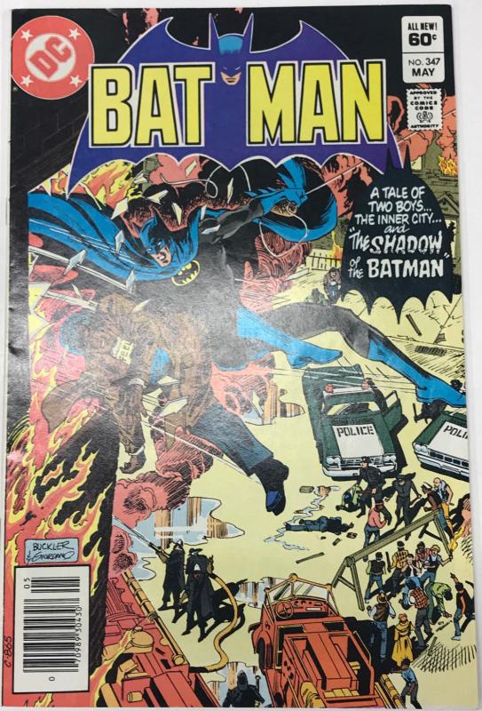 BATMAN#347 VF 1982 NEWSTAND EDITION DC BRONZE AGE COMICS