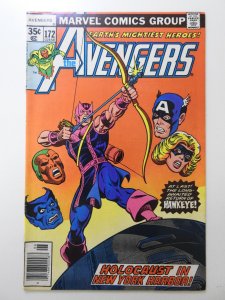The Avengers #172 (1978) Iconic Cover! Beautiful VF- Condition!