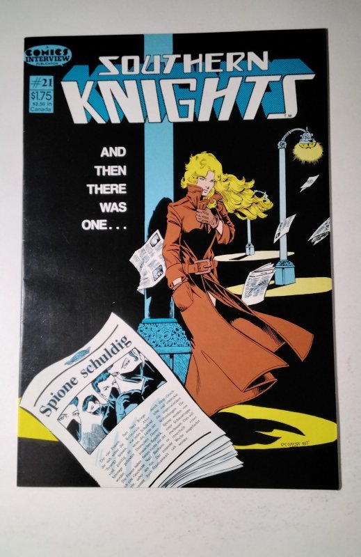 Southern Knights #21 (1987) CI Comic Book J760