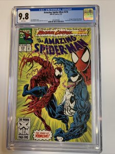 Amazing Spider-Man (1993) # 378 (CGC 9.8 WP)  Carnage App | Bagley Cover