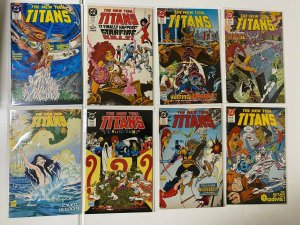 New Teen Titans lot 42 diff from:#1-50 avg 8.0 VF (1984-88)