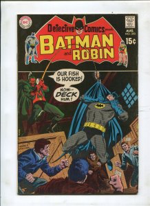 DETECTIVE #390 (8.0) OUR FISH IS HOOKED!