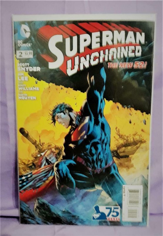 SUPERMAN UNCHAINED #1 - 3 w Jerry Ordway Cliff Chiang Variant Covers (DC, 2013) 