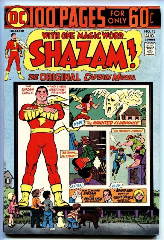 SHAZAM #13-1973-DC-CAPT MARVEL-One Hundred Pages-nm-