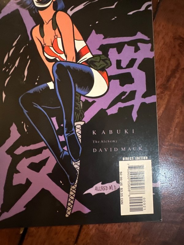 Kabuki: The Alchemy #9 Variant Cover (2007)