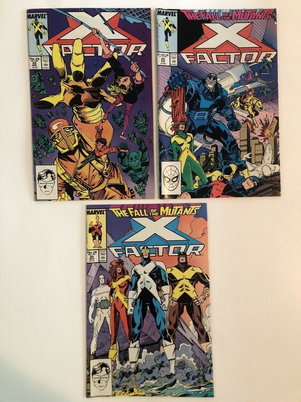 X-Factor #17 , 18,20,21,22,25,&26   Lot Of 7 Comics