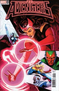 Avengers (9th Series) #4C VF/NM ; Marvel | Scarlet Witch Variant