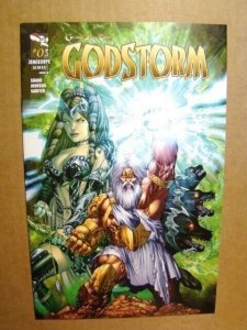 GRIMM FAIRY TALES PRESENTS: GODSTORM 0 COV A *NM/MT 9.8* EBAS ART ZEUS HERCULES