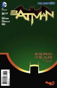 Batman #30 Cover A (Zero Year Final Act) Capullo DC Comics 2014 EB26