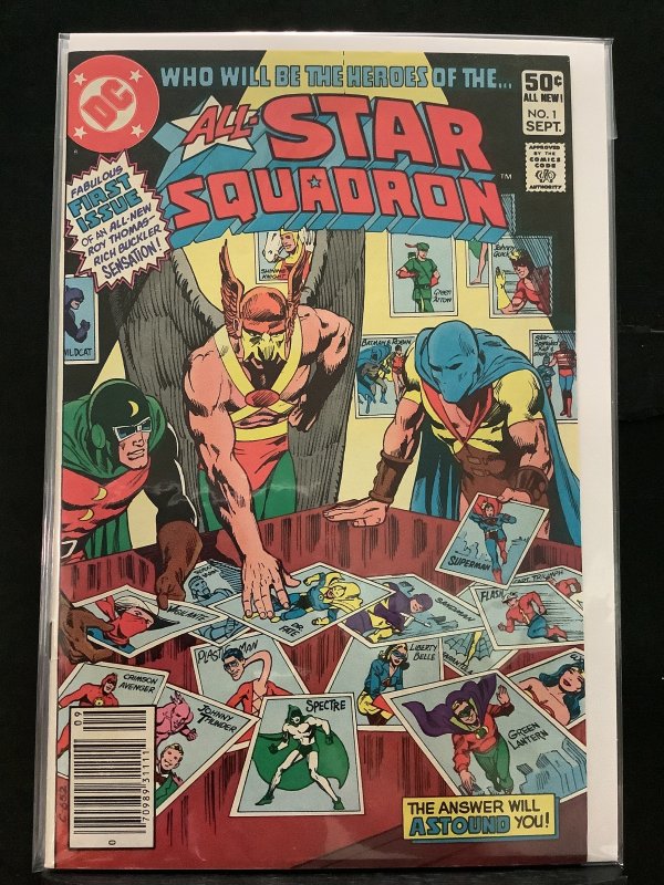 All-Star Squadron #1 Newsstand Edition (1981)
