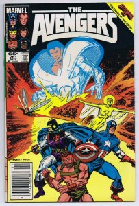 Avengers #261 ORIGINAL Vintage 1985 Marvel Comics Legacy of Thanos